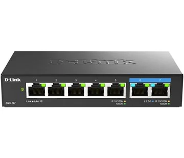 D-LINK 7-Port Gigabit Switch (DMS-107/E) Objednat Nyní