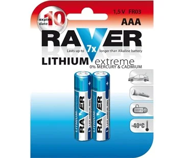 RAVER B7811 LITHIOVA R03 Cenový Hit