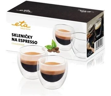 Must-Have Skleničky na espresso ETA 4181 91000 sklo