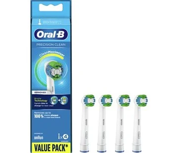 Oral-B EB 20-4 Precision clean náhradní hlavice s Technologií CleanMaximiser, 4 ks Víkendová Akce