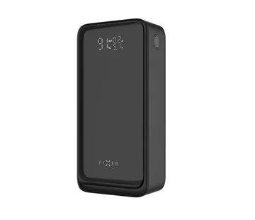 Nízká Cena Powerbanka FIXED Zen2 30 Plus s LCD displejem a výstupem PD 65W, 30 000 mAh, černá