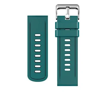 Aligator řemínek silikonový 22mm, zelený 22AW0005 Výhodná Nabídka