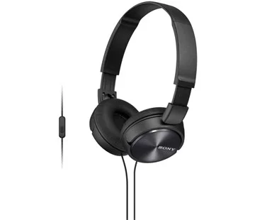 Sony MDR-ZX310AP sluchátka 30mm s mostem, Black Horká Nabídka