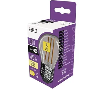 Kup Teď Emos ZF1120 LEDFilament Globe 3,4W E27