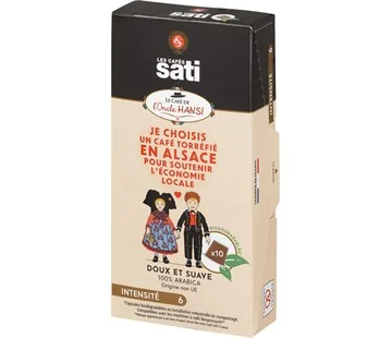Akce Sati Hansi x10 caps (pro Nespresso)
