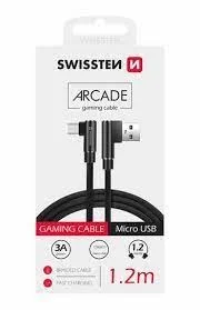 Originální Swissten Kabel USB-A/ microUSB