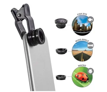 Přídavné čočky na telefon Celly Clip and Click Jen Po Omezenou Doba