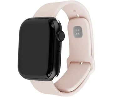 Set silikonových řemínků FIXED Silicone Sporty Strap pro Apple Watch 42/44/45mm, růžový Cenová Bomba