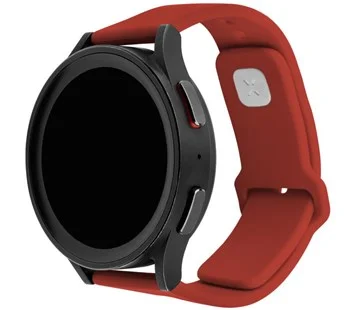 Set silikonových řemínků FIXED Silicone Sporty Strap s Quick Release 20mm pro smartwatch, červený Výhodná Nabídka