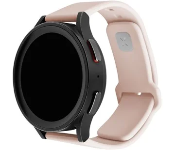Oblíbený Set silikonových řemínků FIXED Silicone Sporty Strap s Quick Release 20mm pro smartwatch, růžový