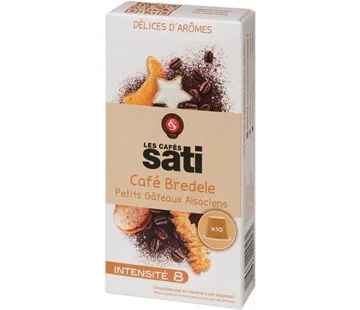 Sati Bredele x10 caps FR (pro Nespresso) Akce