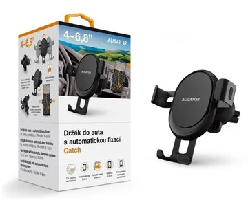 Držák do auta s automatickou fixací HA18 ALIGATOR Catch do ventilační mřížky, univerzální Horká Nabídka