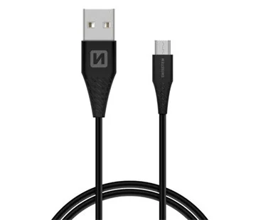 Cenová Bomba Swissten Datový kabel Micro USB 1,5m, černý