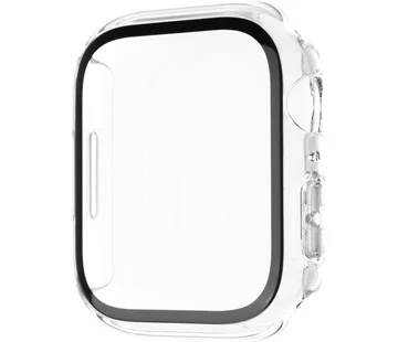 Pouze Dnes Ochranné pouzdro FIXED Pure s temperovaným sklem pro Apple Watch 45mm, čiré