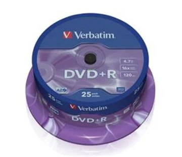 Expresní Doručení Verbatim 43500 DVD+R(25-Pack Spindle)