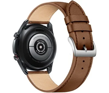 Kožený řemínek FIXED Leather Strap s šířkou 22mm pro smartwatch, hnědý Poslední Šance