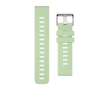 Aligator řemínek silikonový 20mm, pistácie 20AW0002 Autentický