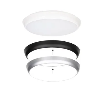 LED přisazené svítidlo Calvia 30, 30/24/18W, 3000/4000/6000K, bílé/stříbrné/černé Oblíbený
