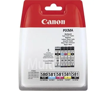 Canon PGI580/CLI581 BK/C/M/Y/K Multipack Levný