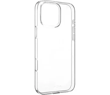 Víkendová Akce TPU gelový kryt FIXED Story AntiUV pro Apple iPhone 16 Pro Max, čirý