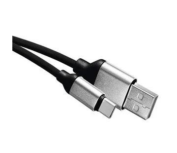 Omezená Nabídka Emos SM7025BL USB 2.0 A/M - C/M, 1m, černý