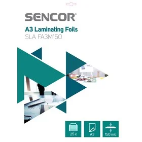Sencor SLA FA3M150 Fólie A3 150mic 25ks Nejlepší Cena