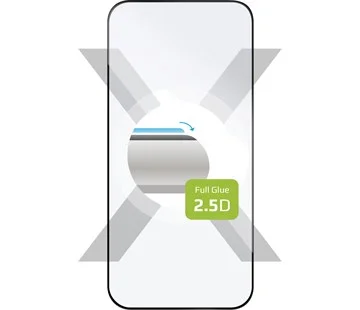 Dokud Zásoby Vydrží Ochranné tvrzené sklo FIXED Full-Cover pro Apple iPhone 16 Pro, lepení přes celý displej, černé
