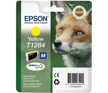 Epson T1284 Yellow, C13T12844012 Tovární Cena