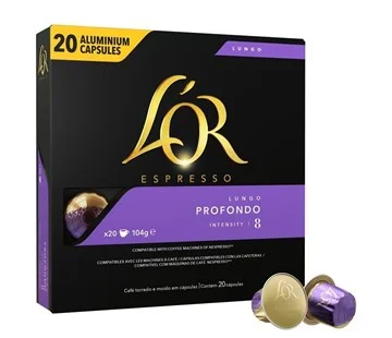 Nejlepší Cena L'OR Profondo 20ks hliníkových kapslí