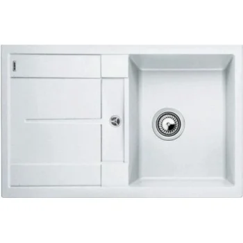 Cenový Hit Blanco METRA 45 S bílý SILGRANIT® PuraDur® II bez excentru - 513187