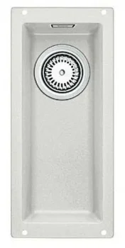 Novinka Blanco SUBLINE 160-U aluminium SILGRANIT® PuraDur® II 513400