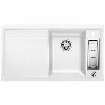 Blanco Axia II 5 S bílý SILGRANIT® PuraDur® II s excentrem - 516805 Vysoce Kvalitní
