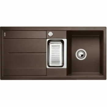 Výprodej Blanco Metra 6 S kávová SILGRANIT® PuraDur® II s excentrem - 515045