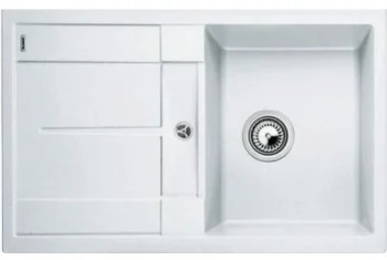 Zlevněný Blanco Metra 45 S Compact dřez Silgranit bílá (519565)