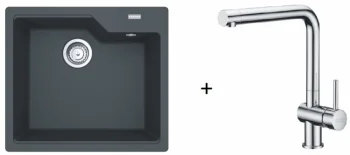 Bezpečná Platba Franke SET G176 - UBG 610-56 grafit + SAMOA