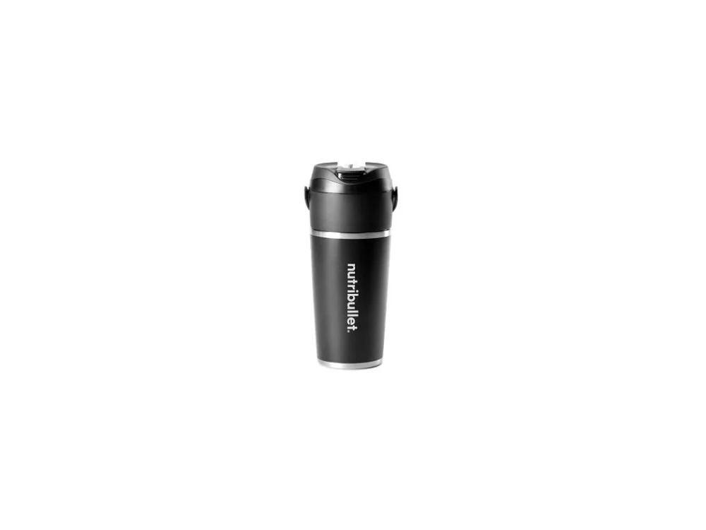 Přenosný mixér a termohrnek NutriBullet Flip NBP016B / 590ml / černá Značkový