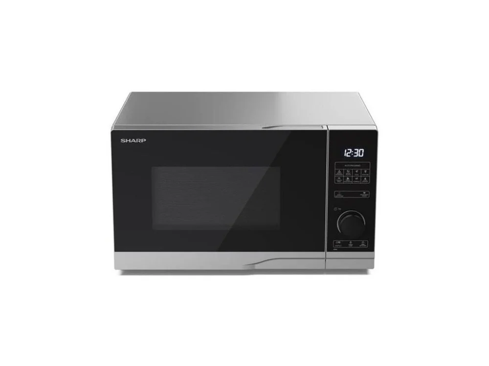 Horká Nabídka Mikrovlnná trouba Sharp YC-PS254AE-S / 900 W / 25 l / displej / stříbrná
