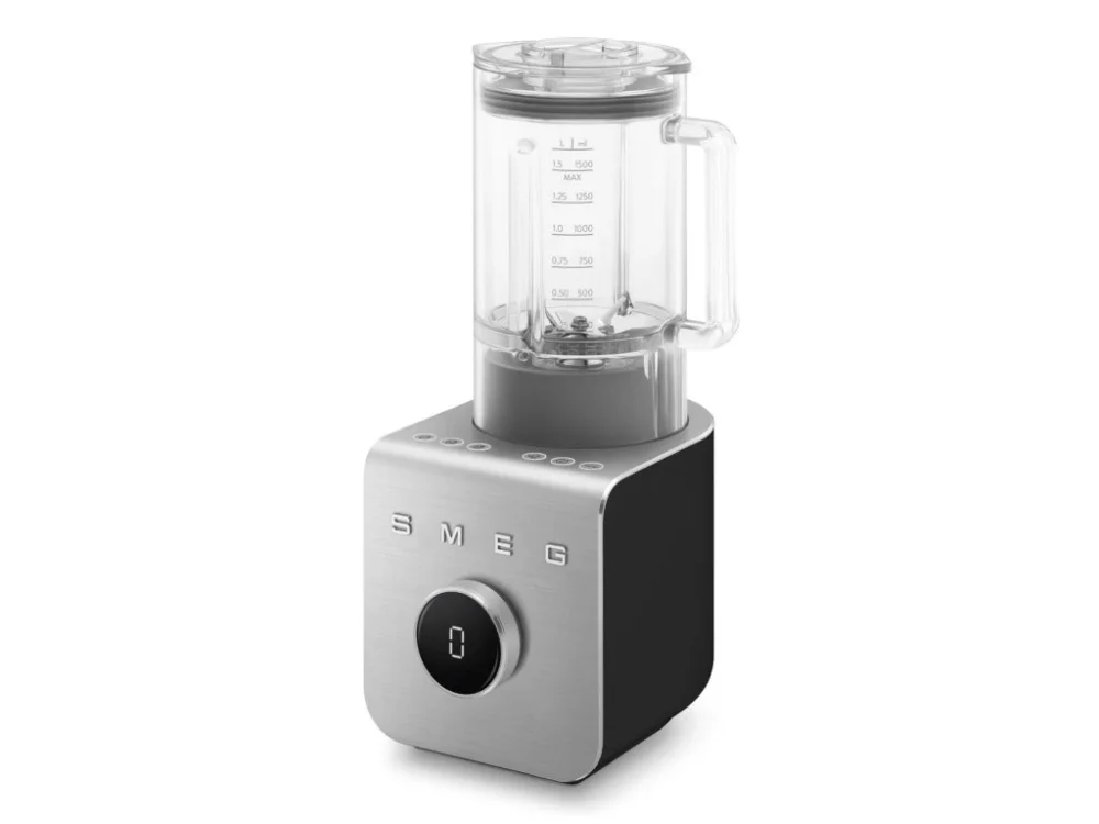 Ihned K Objednání Stolní mixér Smeg High Performance BLC01BLMEU / 1400 W / 1,5 l / nerez/matná černá