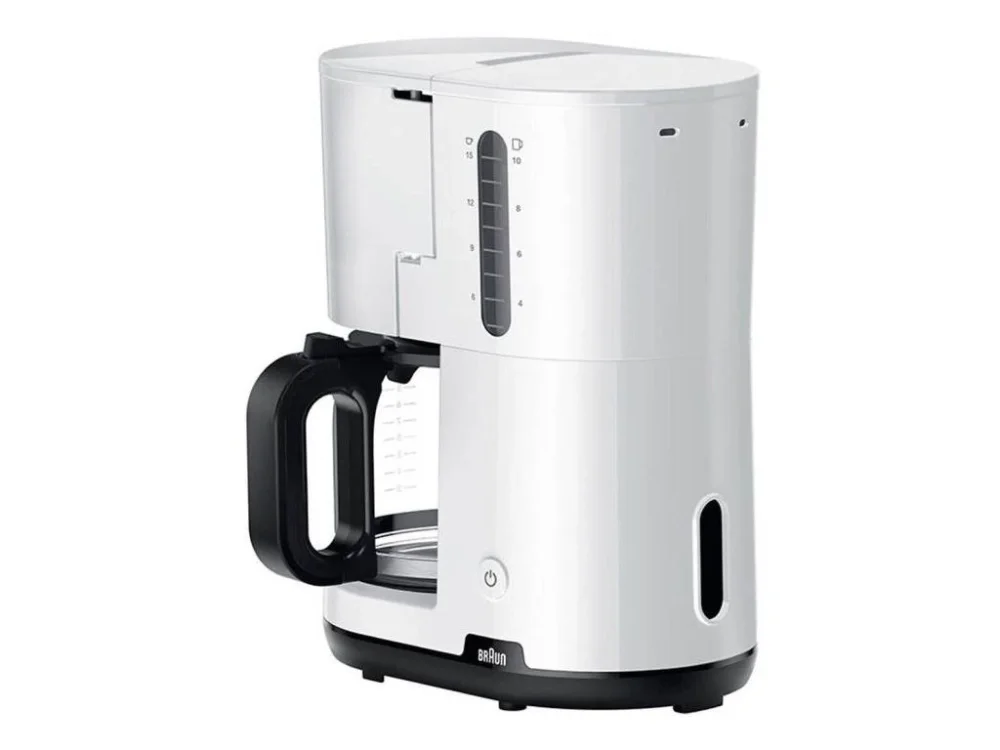 Kávovar na překapávanou kávu Braun KF1100 WH / 1000 W / 1,38 l / bílá/černá Značkový
