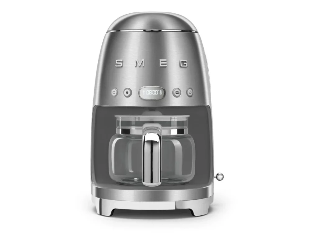 Nejlepší Cena Kávovar na překapávanou kávu Smeg 50's style DCF02SSEU / 1050 W / 1,4 l / nerezová ocel / chrom