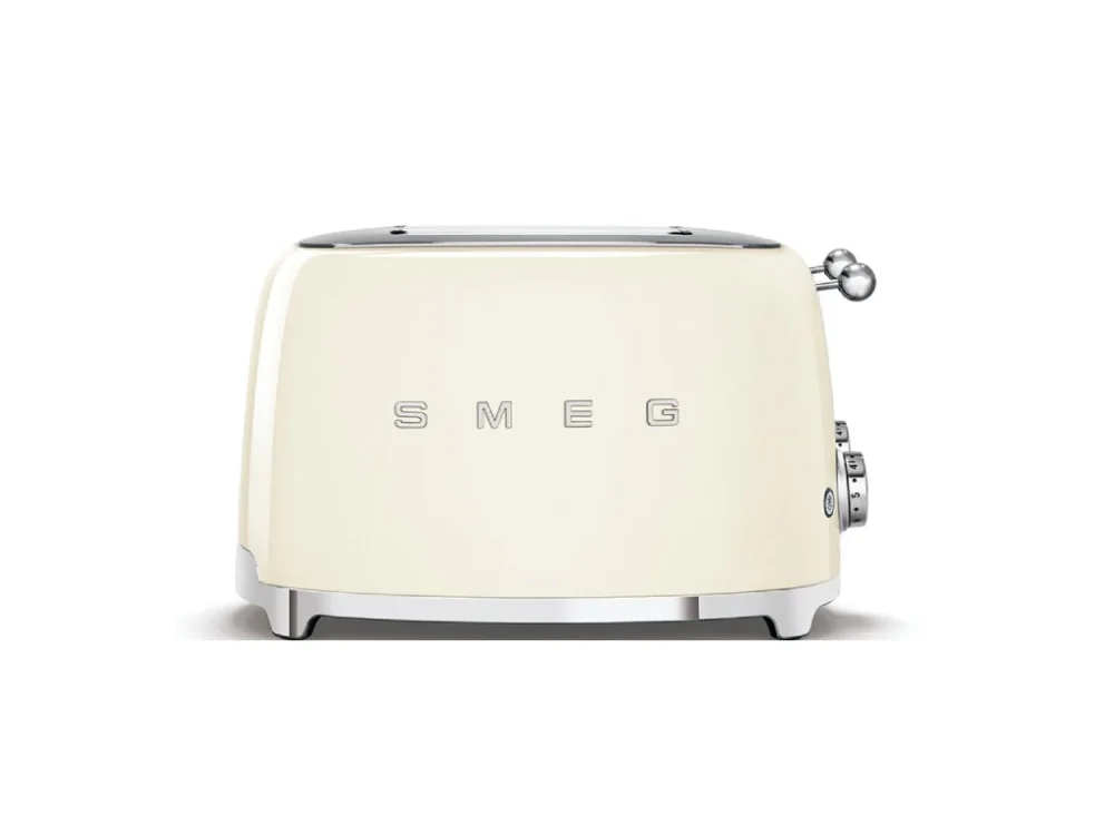 Topinkovač Smeg 50's style TSF03CREU / 4x4 / 2000 W / lesklá krémová Horká Nabídka