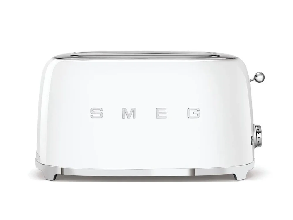 Doprava Zdarma Topinkovač Smeg 50's style TSF02WHEU / 4x2 / 1500 W / nerezová ocel / lesklá bílá