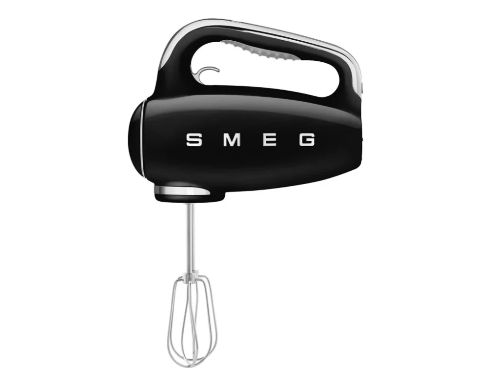 Elektrický ruční mixér Smeg 50's style HMF01BLEU / 250 W / lesklá černá Pouze Dnes