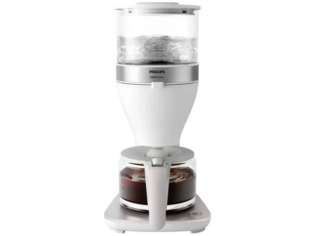 Kávovar na překapávanou kávu Philips Gourmet HD5416/00 / 15 šálků / skleněná konvice / bílá Odeslání Ihned