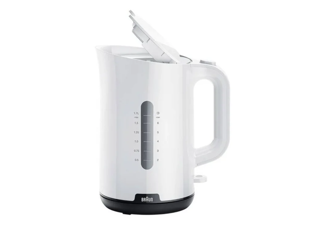 Rychlovarná konvice Braun Breakfast 1 WK1100WH / 2200 W / 1,7 l / plast / bílá Bezpečná Platba