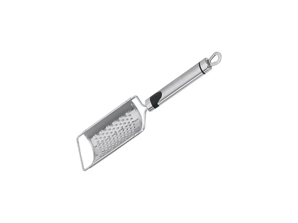 Struhadlo půlkulaté střední Bergner Gizmo / 25 cm / nerez / stříbrná / černá Nejprodávanější