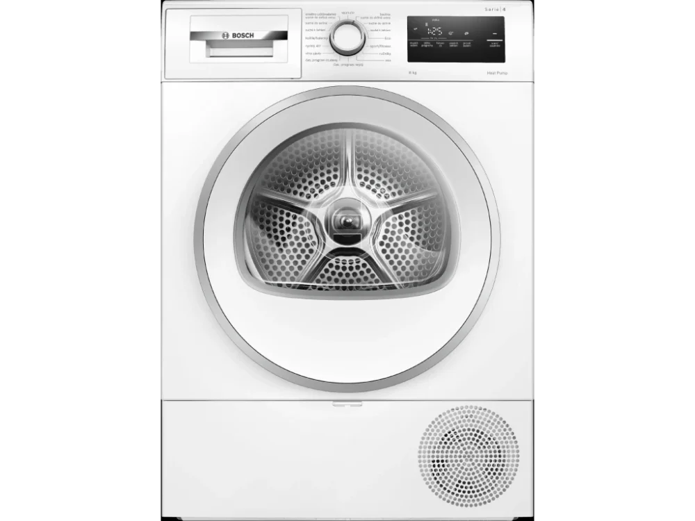 Nejprodávanější WTH85293CS Serie 4 - Sušička prádla s tepelným čerpadlem - 8 kg