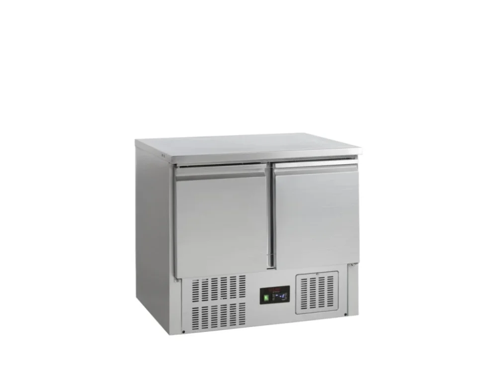 G-Line by TEFCOLD GS91 – Chladicí saladeta, 2-dveřová, 225 l, nerezová Nízká Cena