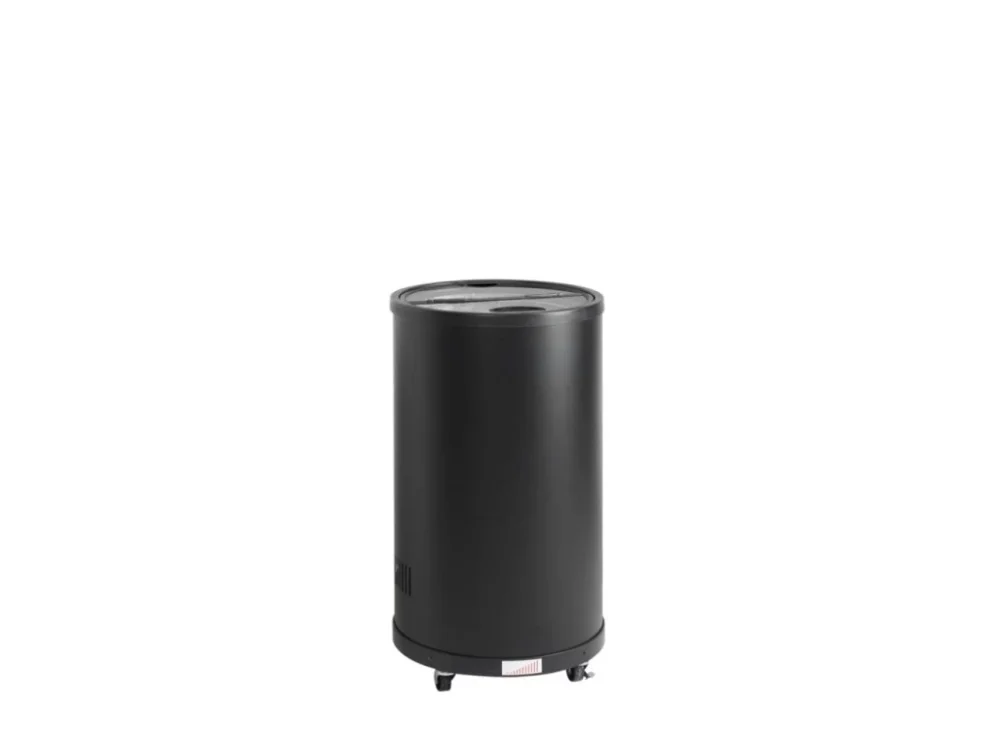 Akční Cena TEFCOLD CC 45 Can Cooler – Mobilní chladnička na nápoje, průhledné víko, 50 l, černá