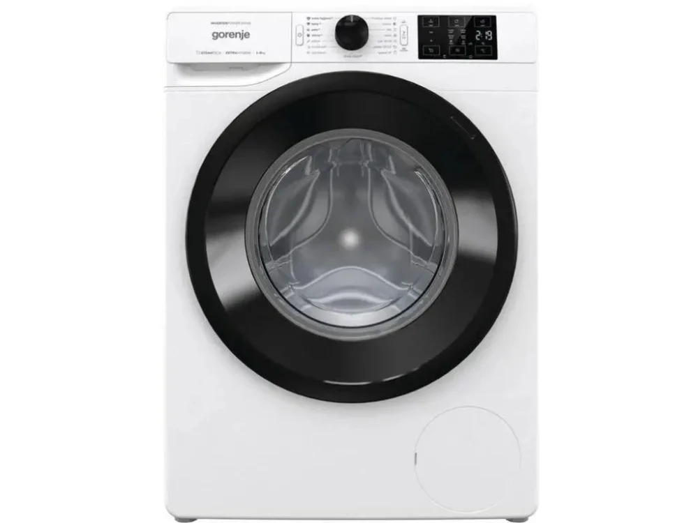 Gorenje WNEI84SCS – Pračka s předním plněním, kapacita 8 kg, bílá Doprava Zdarma
